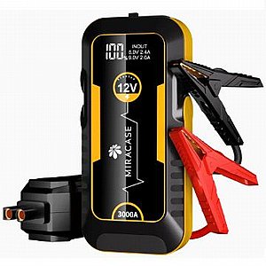 בוסטר / סוללה התנעה לרכב 1500Amp בנפח 10,000mAh מדגם V1500 מבית Topdon בוסטר / סוללה התנעה לרכב 1500Amp בנפח 10,000mAh מדגם V1500 מבית Topdon